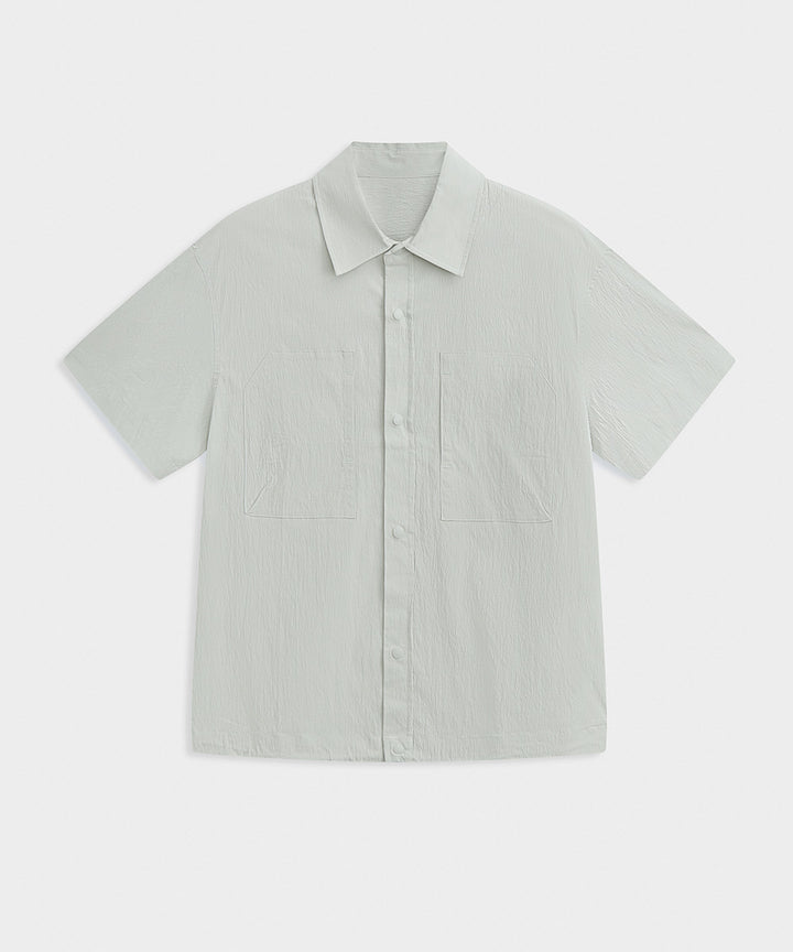 Crinkled S/S Shirt