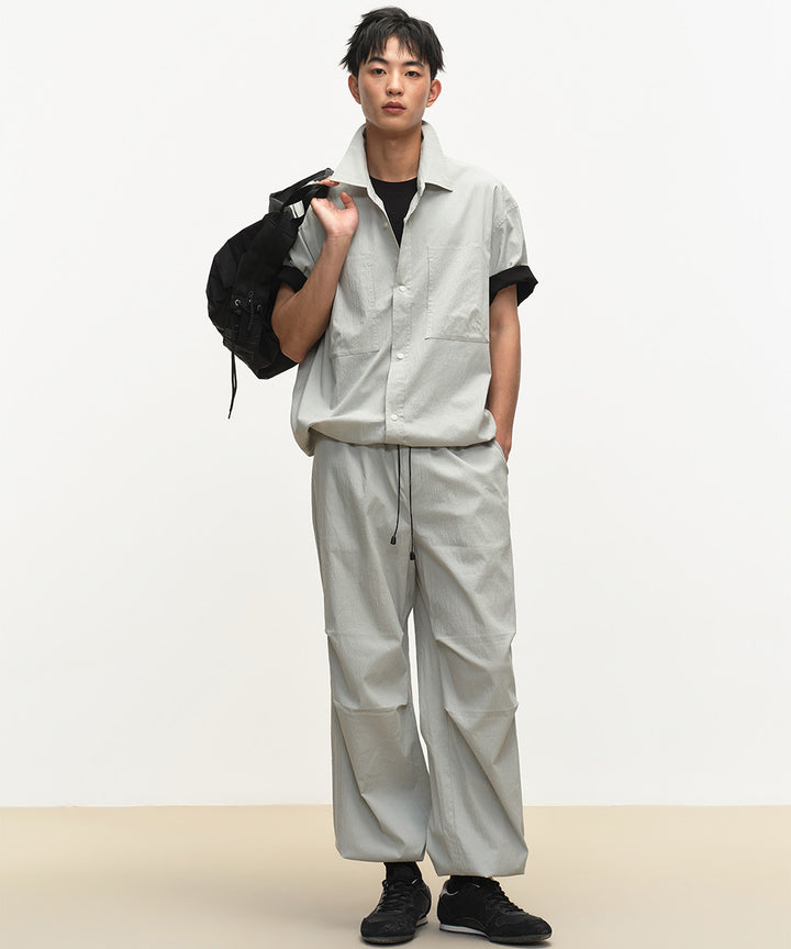 Crinkled S/S Shirt