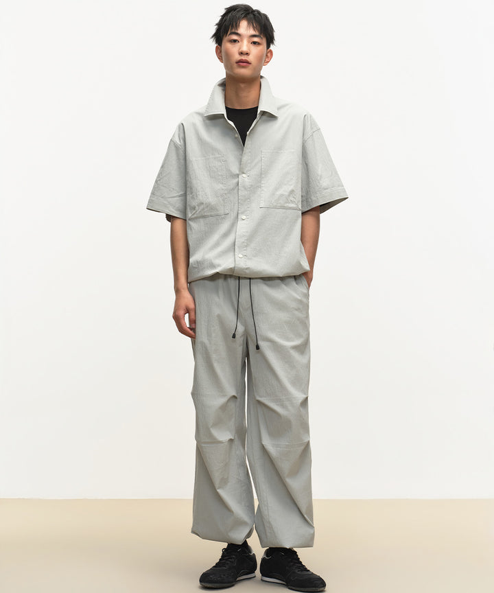 Crinkled S/S Shirt