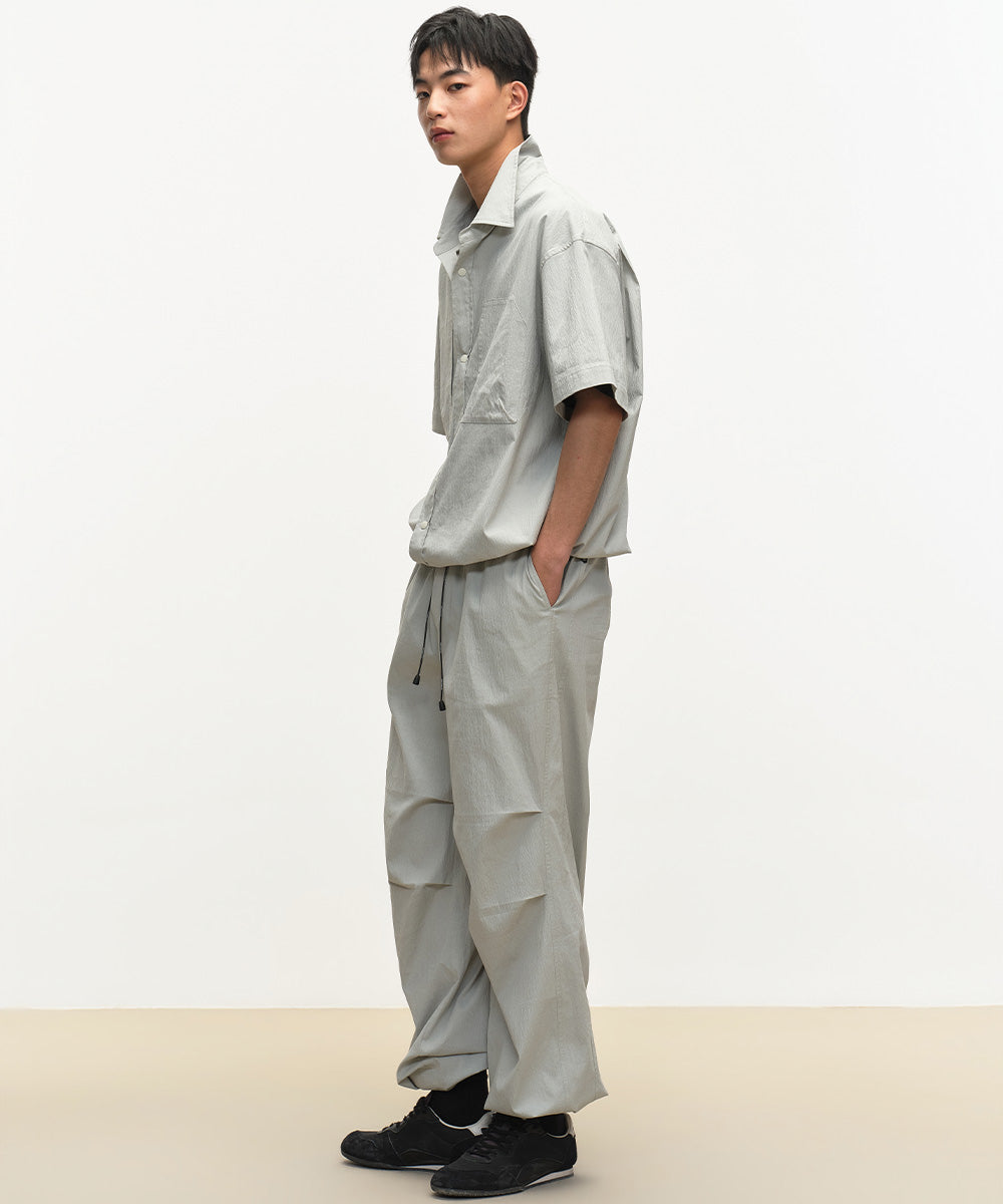 Crinkled S/S Shirt