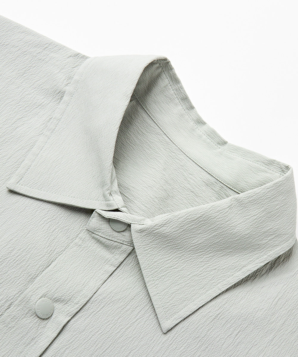 Crinkled S/S Shirt