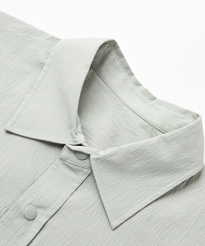 Crinkled S/S Shirt