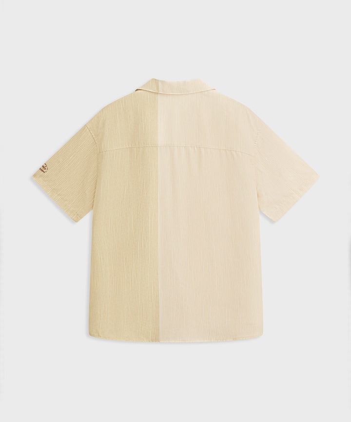 Resort-Style Striped S/S Shirt
