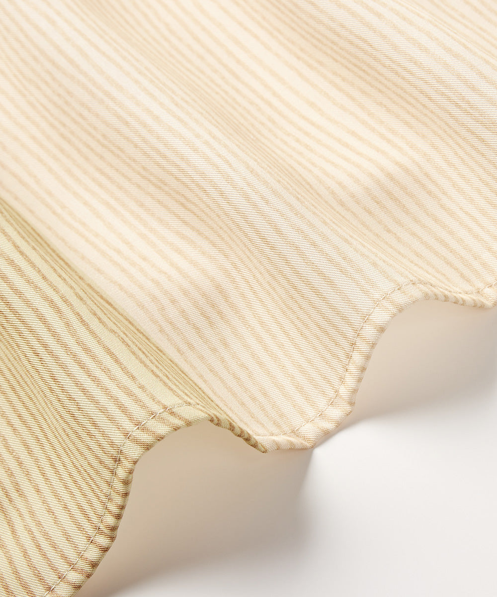 Resort-Style Striped S/S Shirt