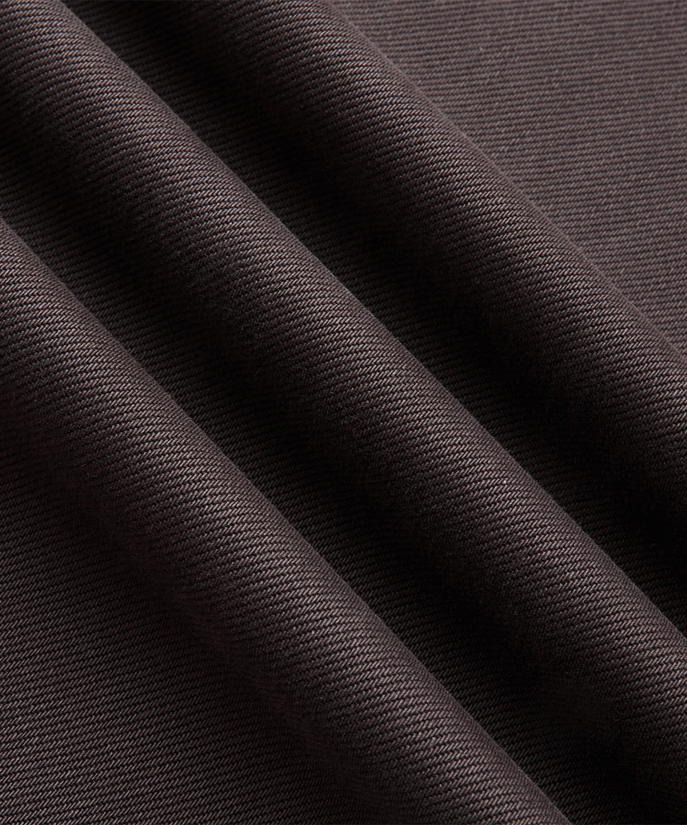 Garment-Washed Straight-Fit Denim