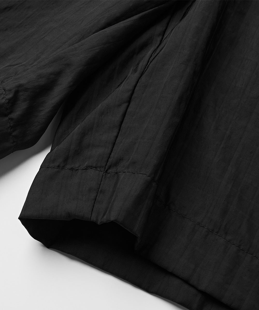 Shadow Stripe Woven Wide Shorts