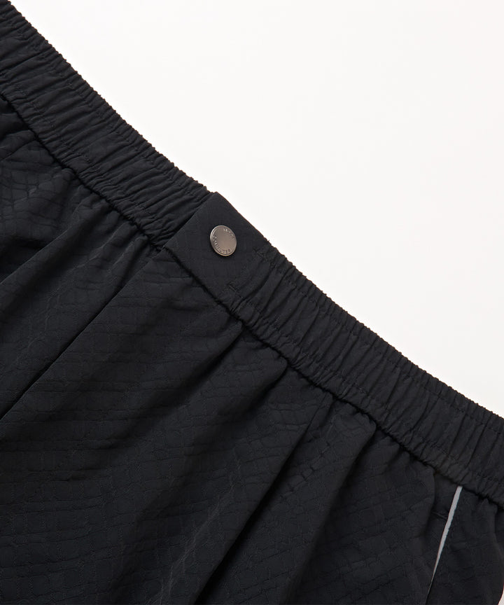 Dry-Touch Diamond-Stitched Wide Pants