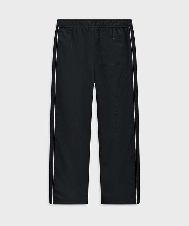 Dry-Touch Diamond-Stitched Wide Pants