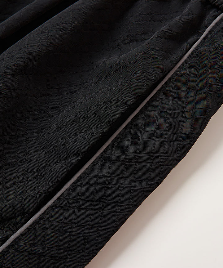 Dry-Touch Diamond-Stitched Wide Pants