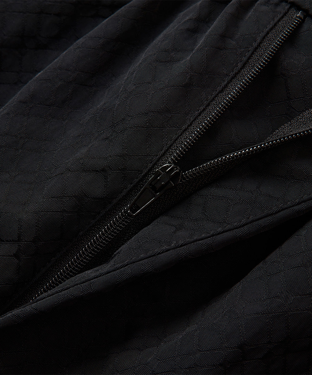 Dry-Touch Diamond-Stitched Wide Pants