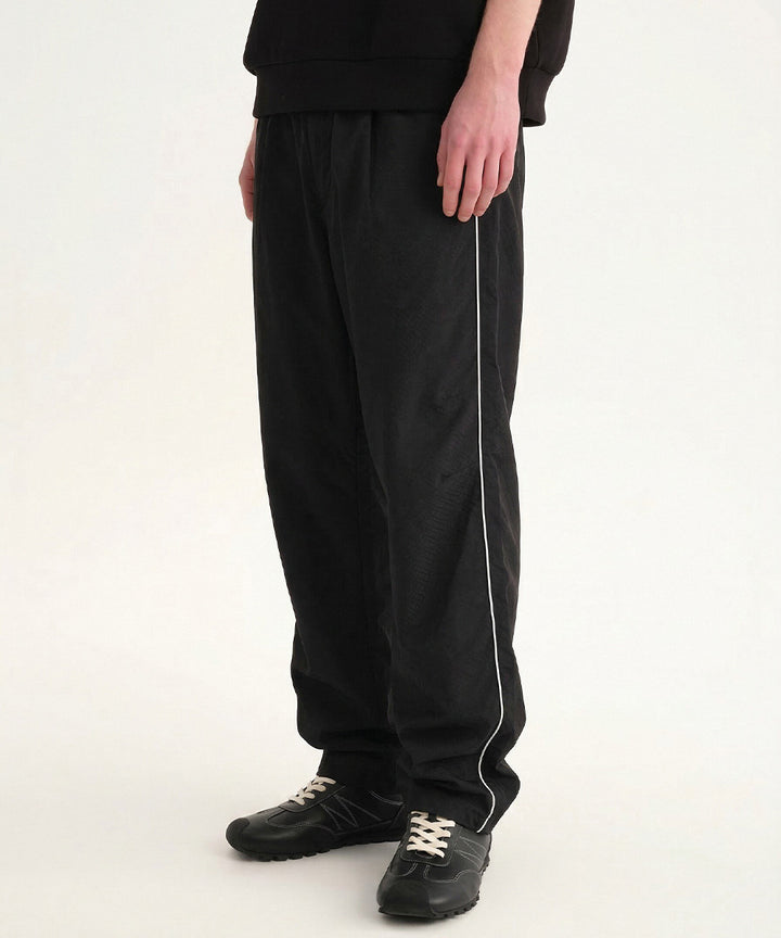 Dry-Touch Diamond-Stitched Wide Pants