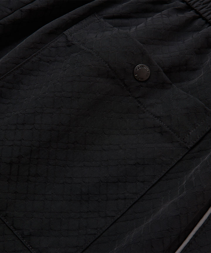 Dry-Touch Diamond-Stitched Wide Pants