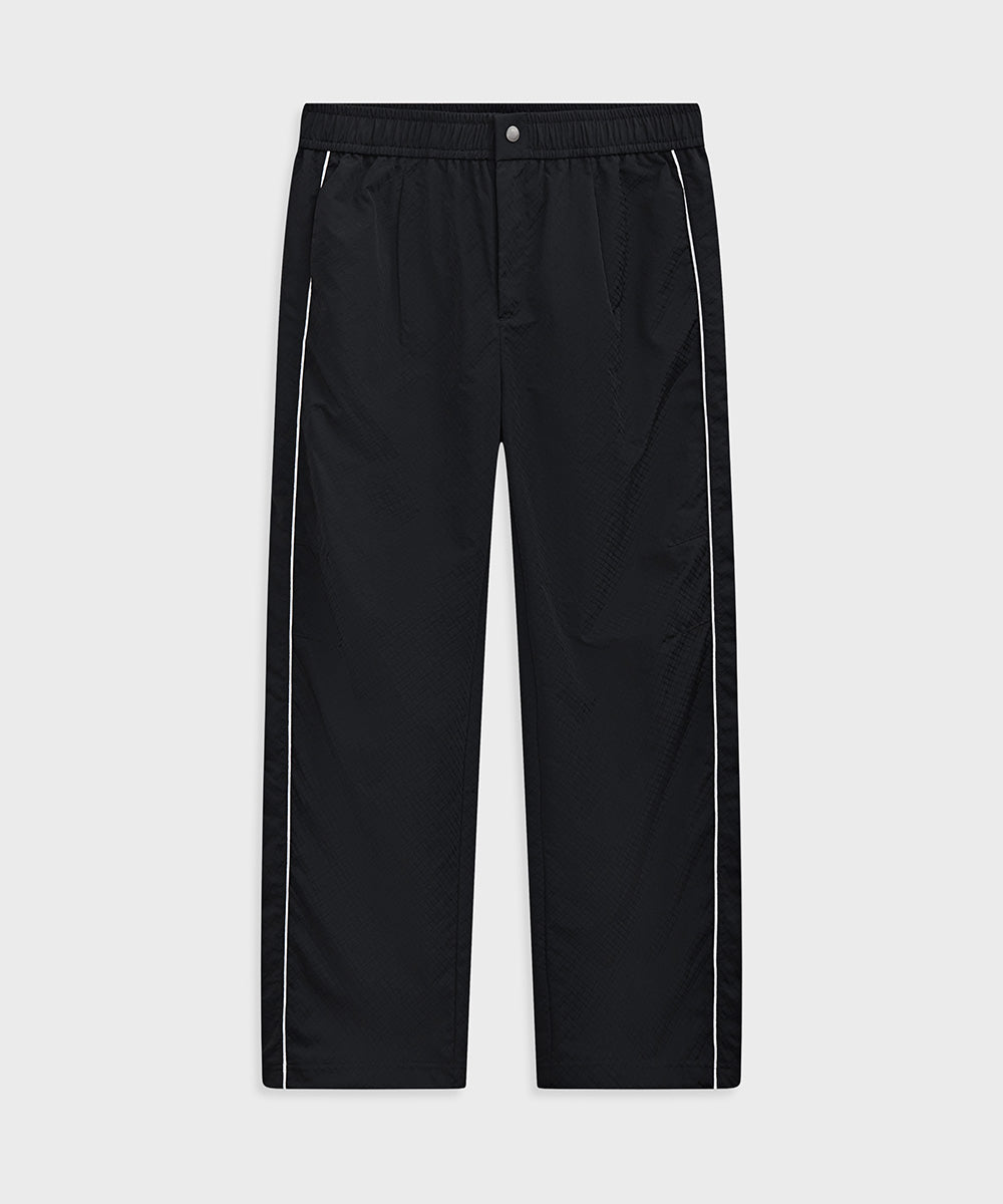 Dry-Touch Diamond-Stitched Wide Pants – MODE COMMUTER