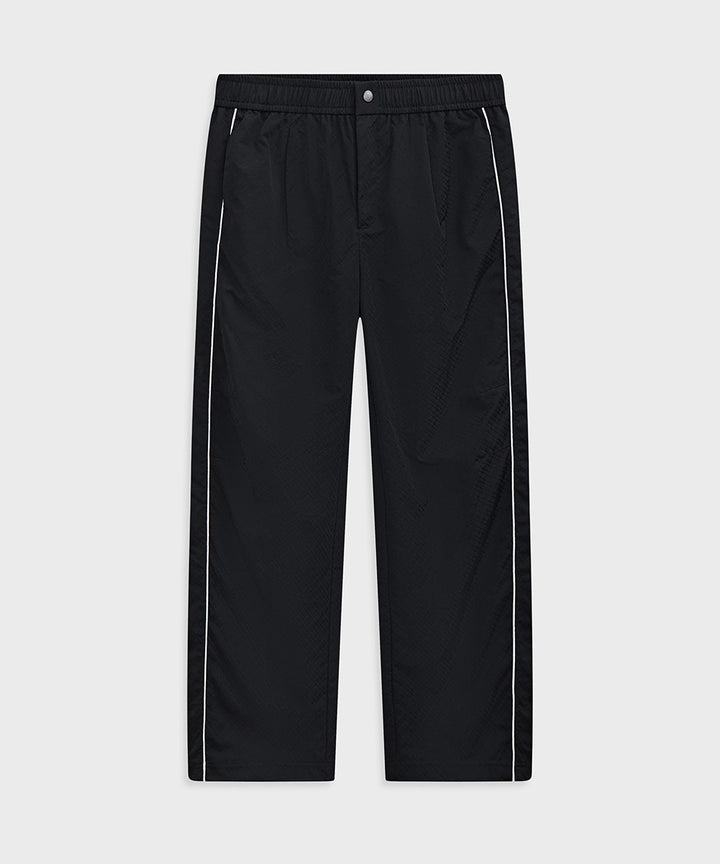 Dry-Touch Diamond-Stitched Wide Pants