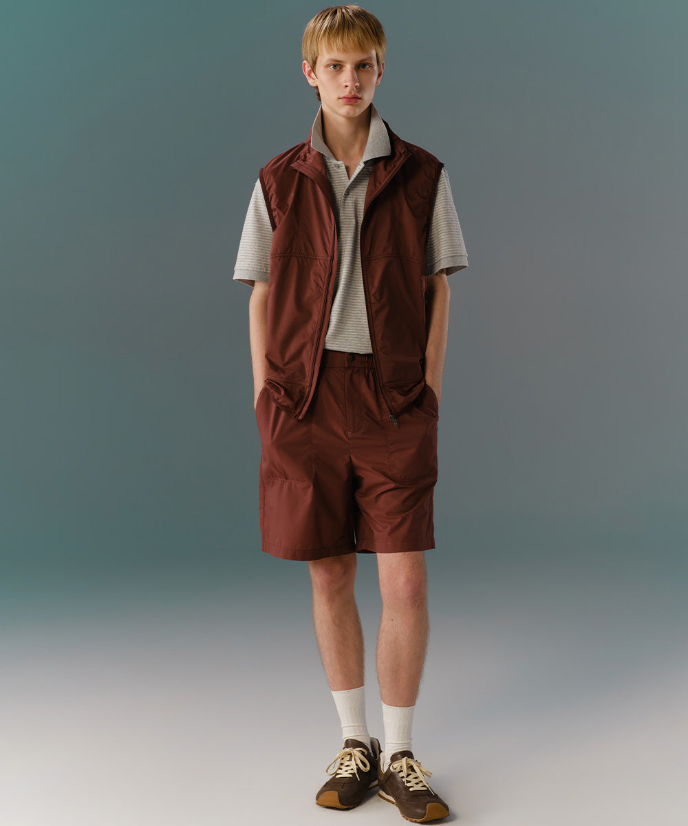 モデル：身長 182cm,体重 62kg,着用サイズ L