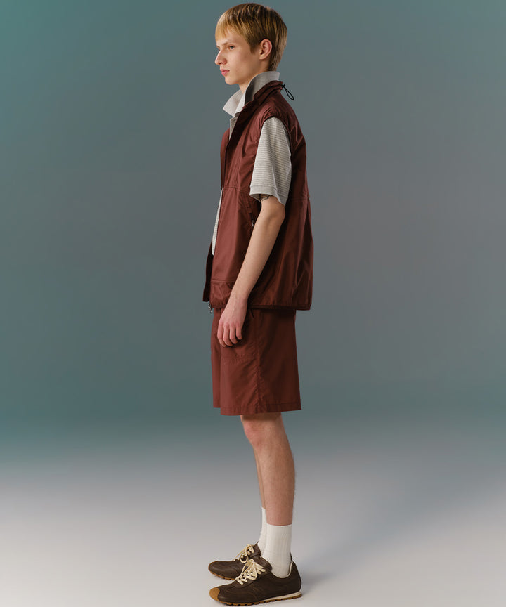 モデル：身長 182cm,体重 62kg,着用サイズ L