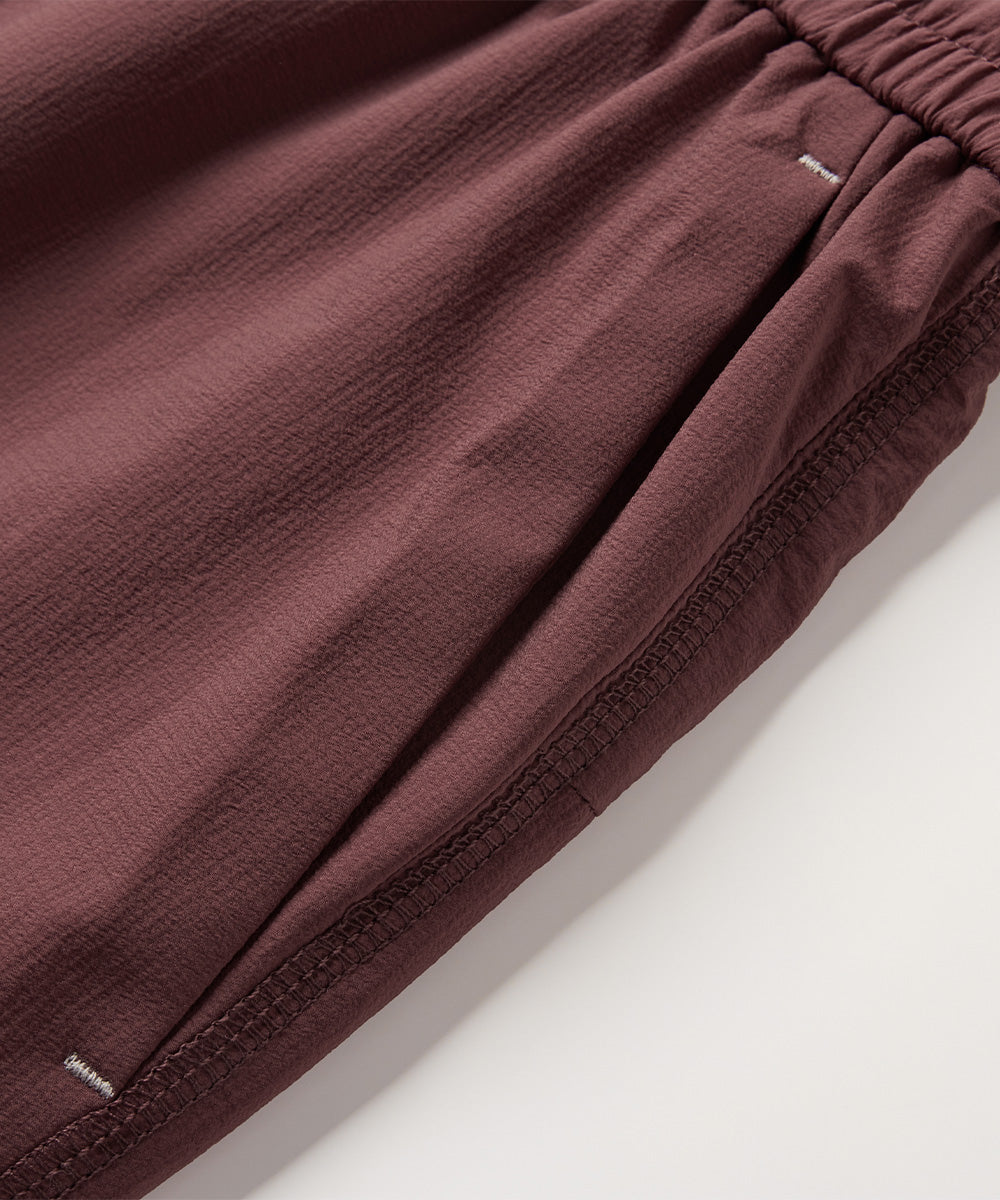 Water-Repellent Wide Short Pants