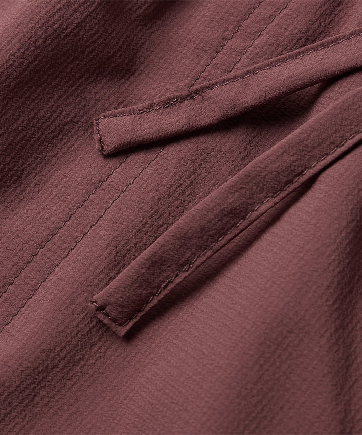Water-Repellent Wide Short Pants