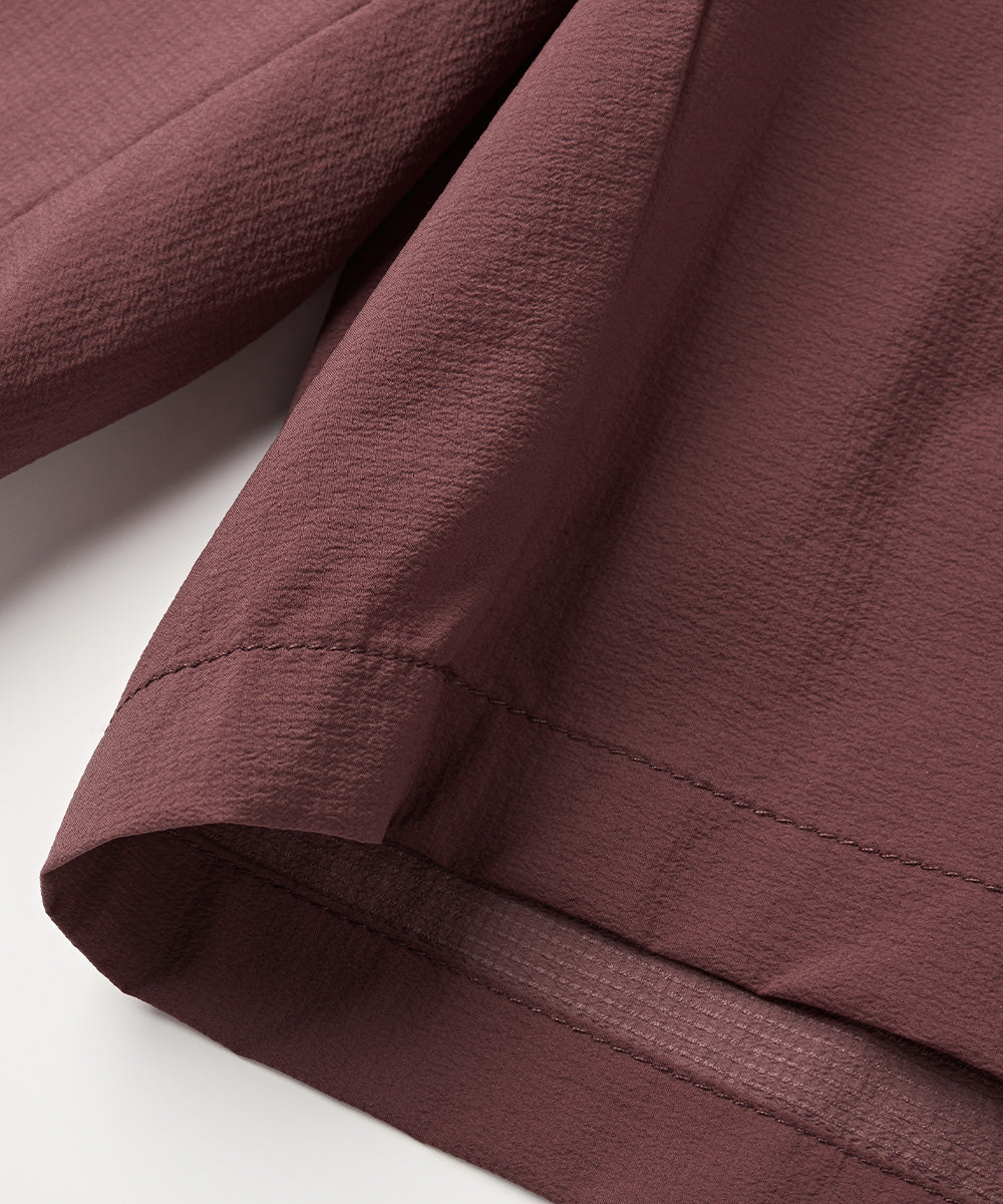 Water-Repellent Wide Short Pants