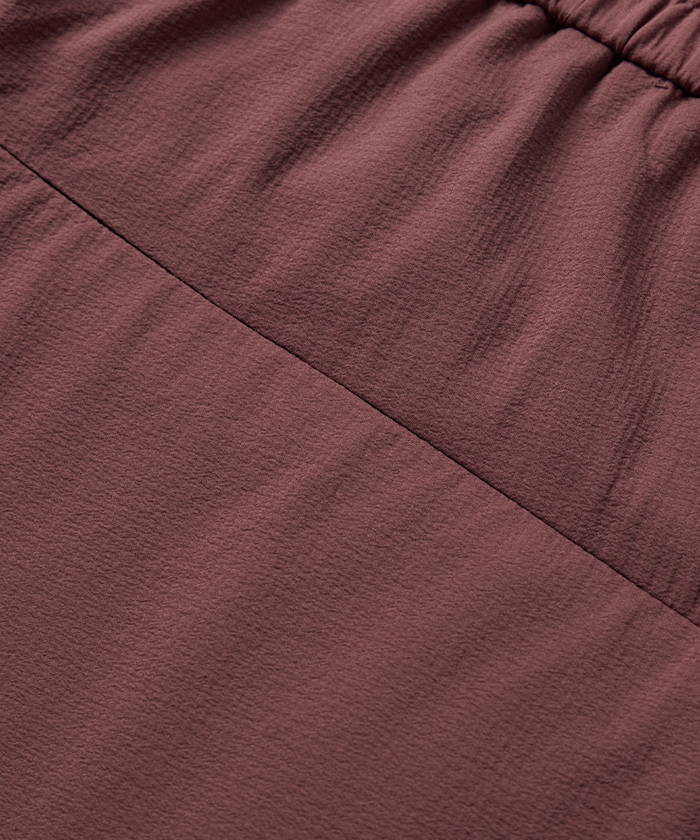 Water-Repellent Wide Short Pants