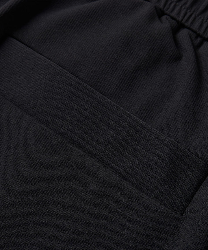 Side-Button Wide Short Pants