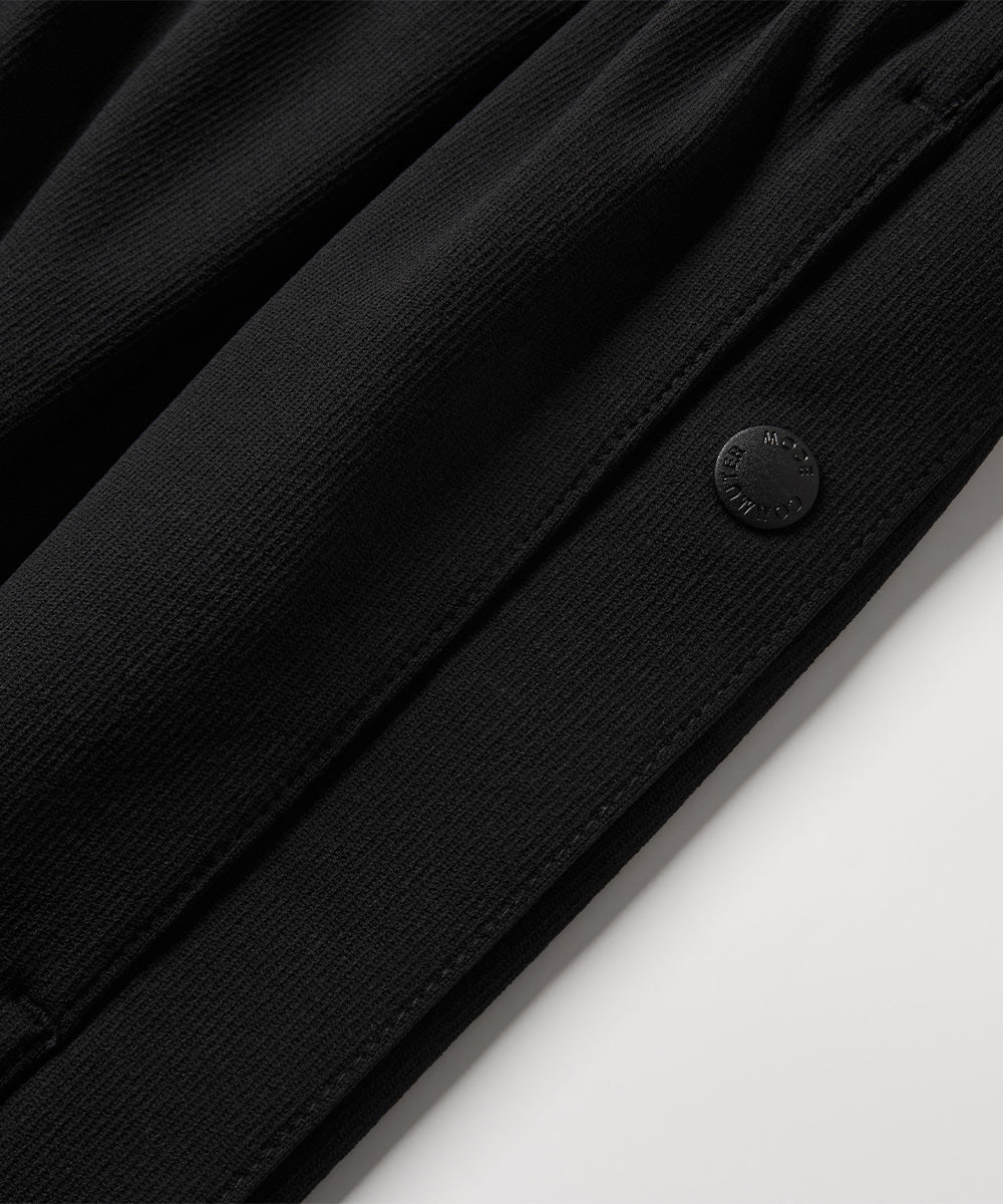 Side-Button Wide Pants