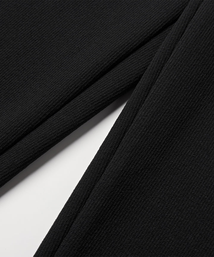Side-Button Wide Pants