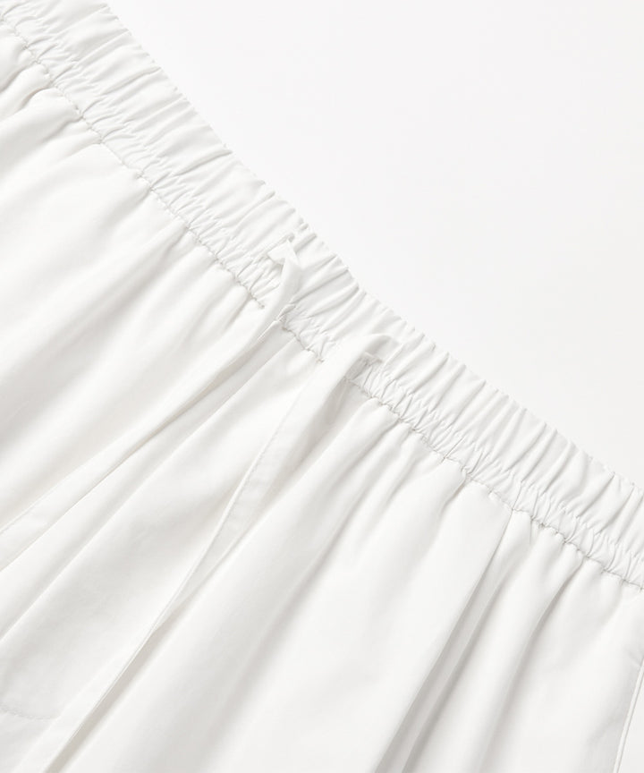 Polyester Wide-Fit Short Pants
