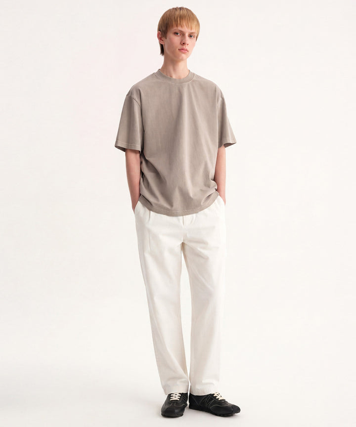 Simple Straight-Leg Pants