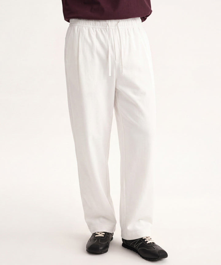 Simple Straight-Leg Pants
