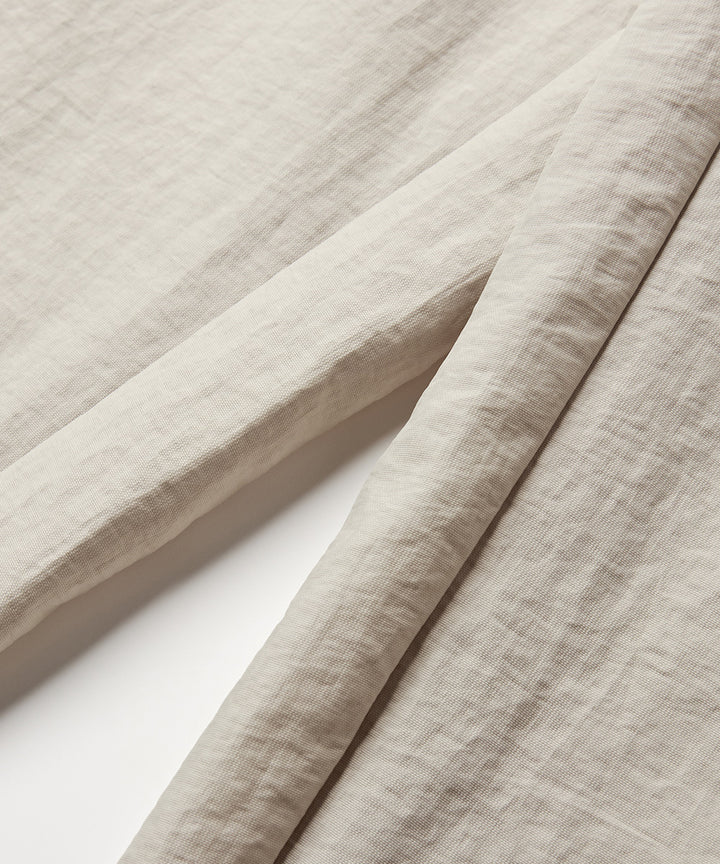 Washer-Finish Straight-Leg Pants