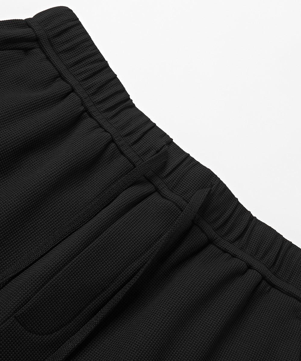 Waffle Tapered Pants