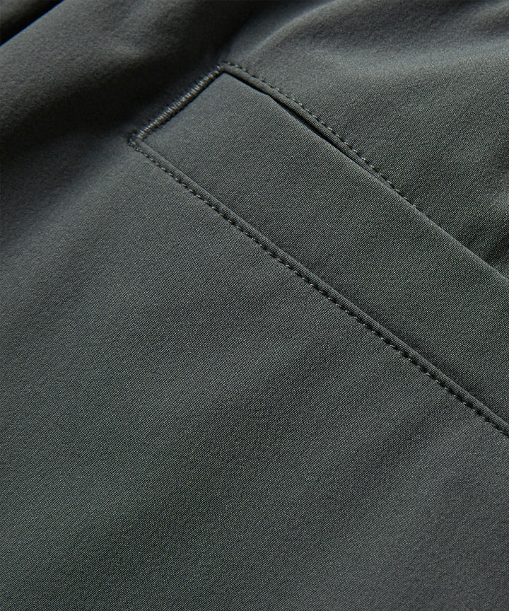 Elastic-Waist Tapered Pants