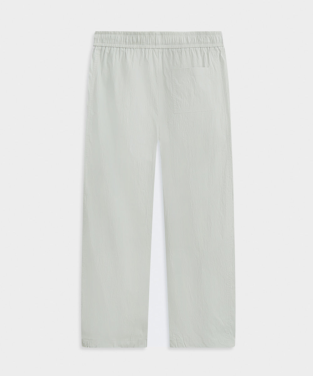 Elastic-Waist Wide-Fit Pants