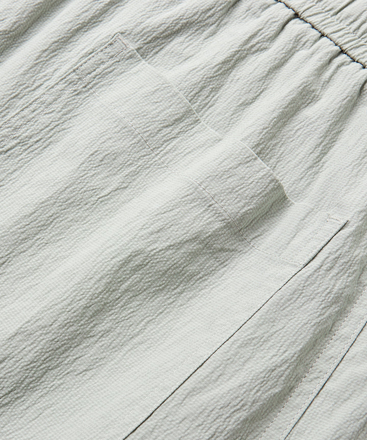Elastic-Waist Wide-Fit Pants