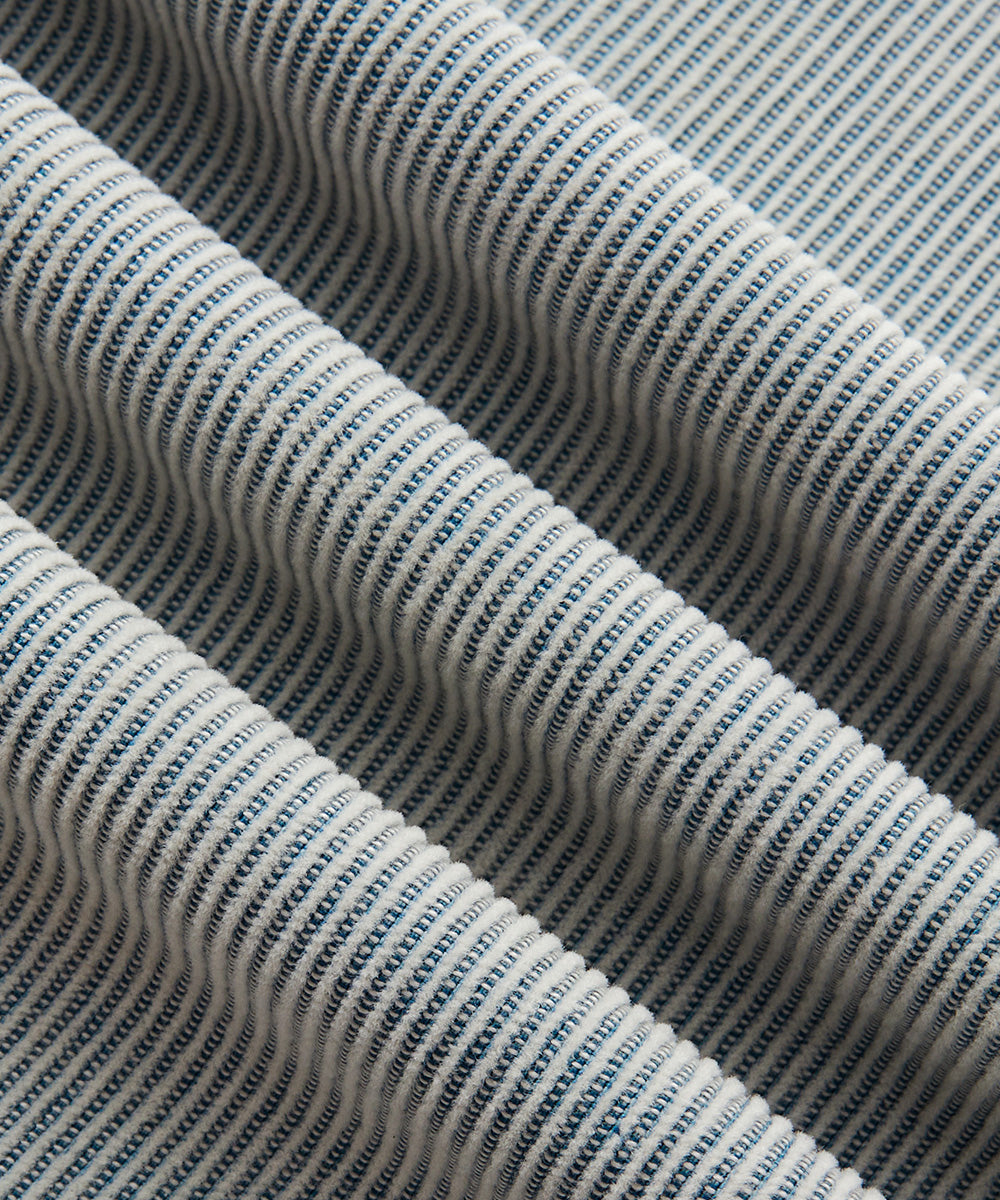 Washed Corduroy Straight-Leg Pants