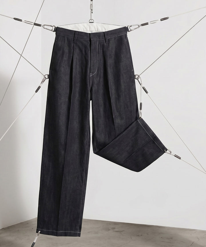 DENIM RELAX PANTS