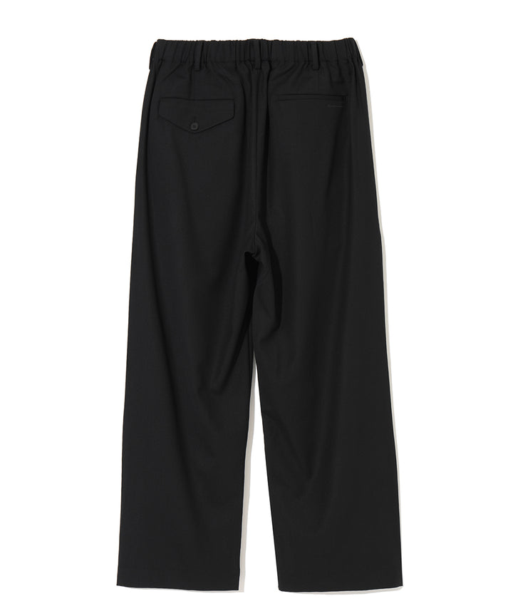 ELASTIC WAIST TUCK PANTS