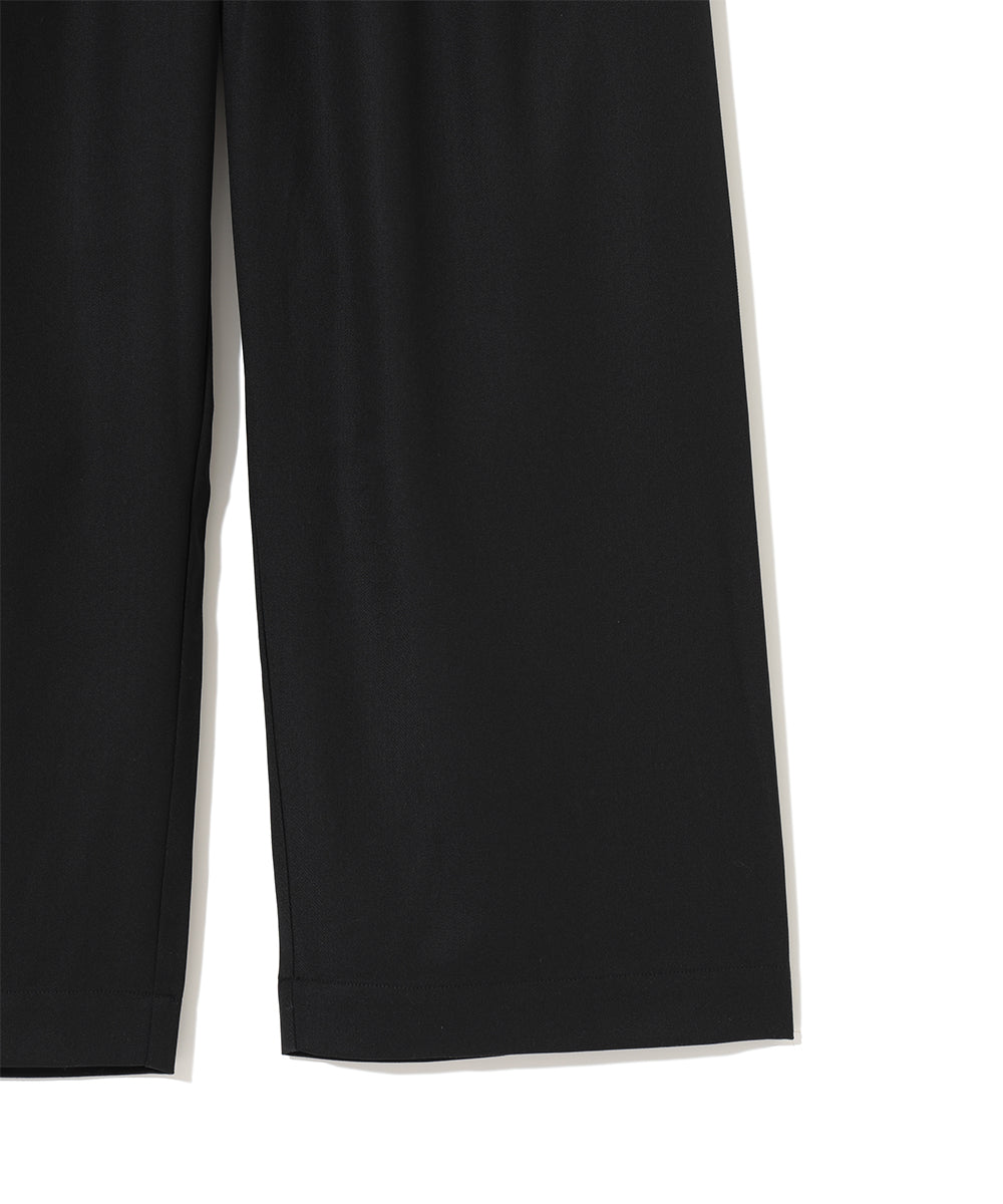 ELASTIC WAIST TUCK PANTS