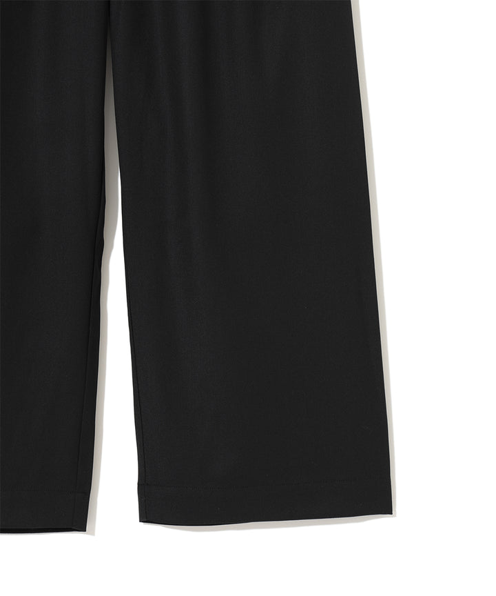 ELASTIC WAIST TUCK PANTS