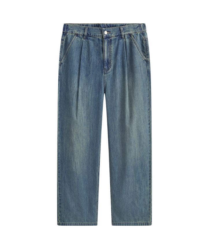 DENIM WIDE PANTS