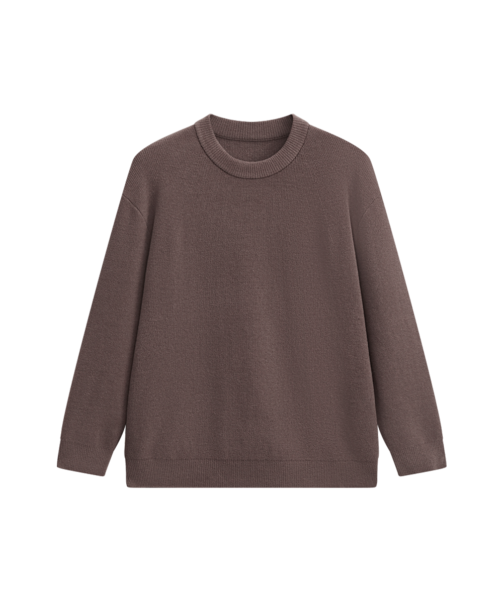 LOOP YARN CREW NECK