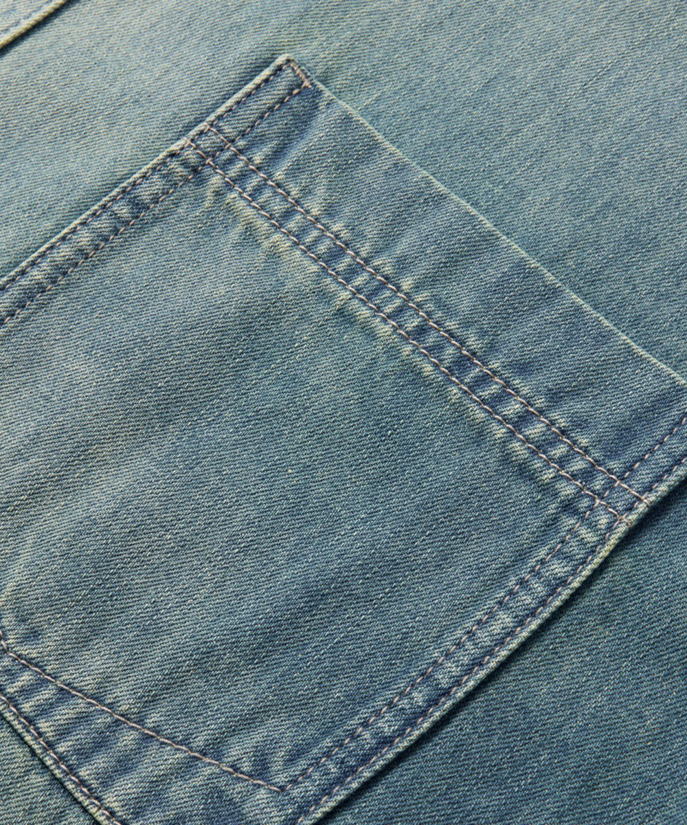 VELOUR SHIRT JACKET