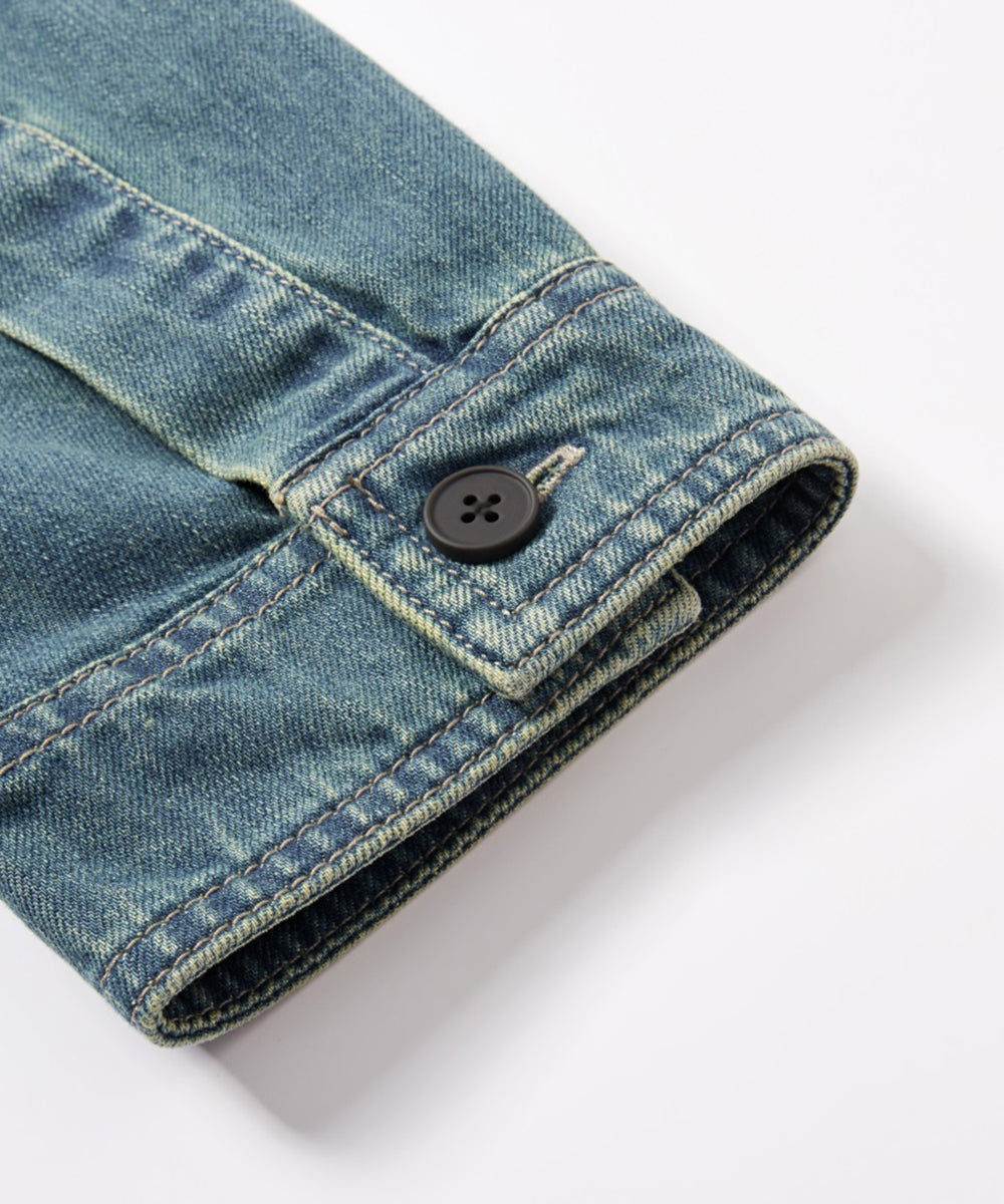 VELOUR SHIRT JACKET