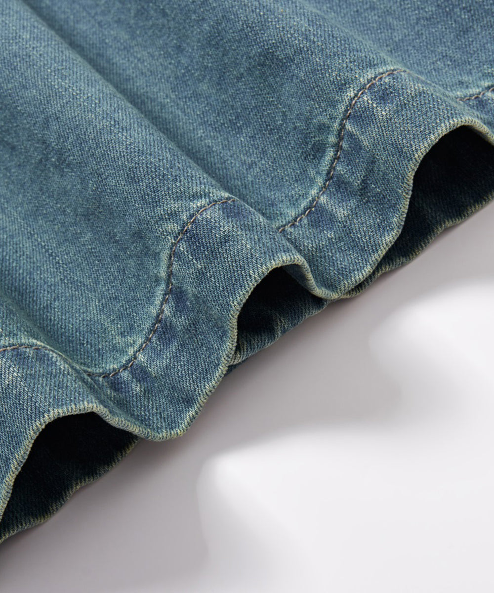 VELOUR SHIRT JACKET