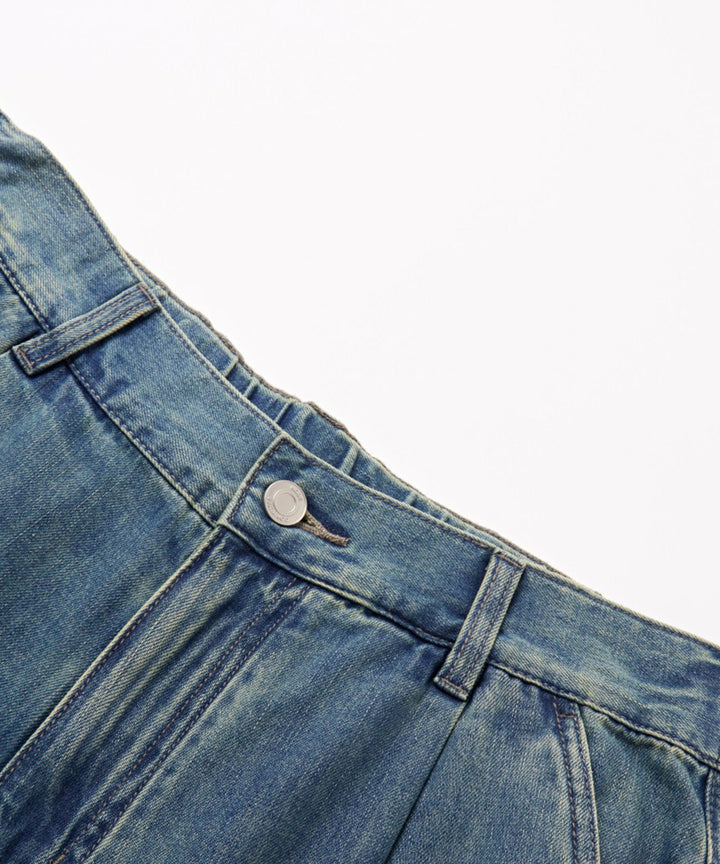 DENIM WIDE PANTS