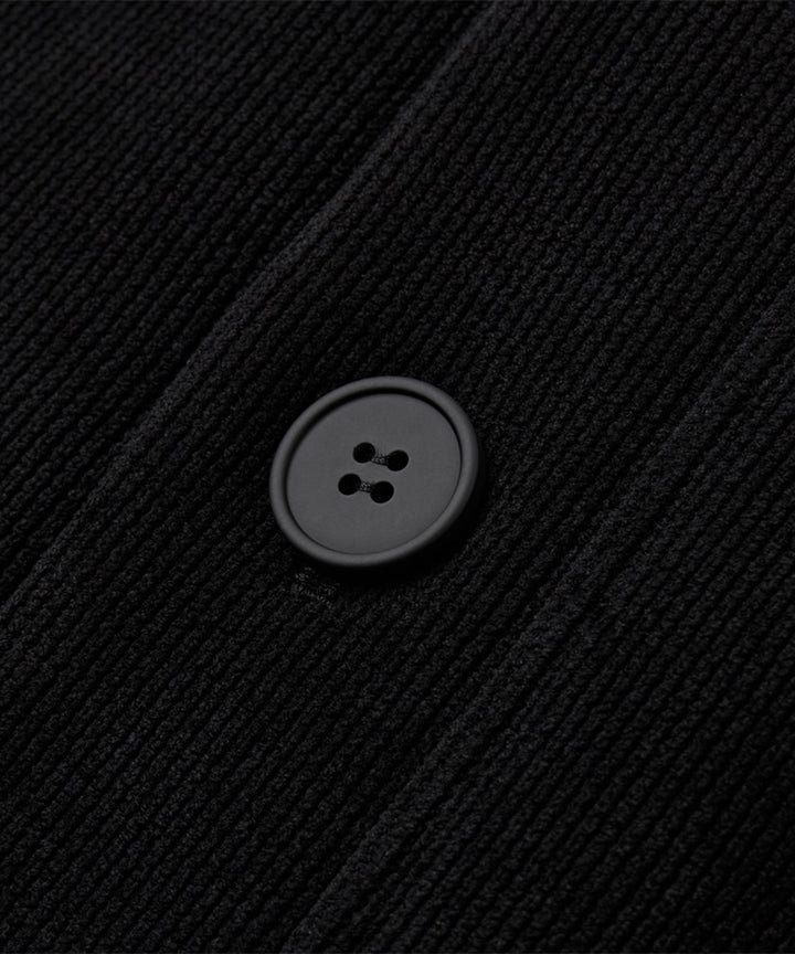 CORDUROY COLLARLESS JACKET