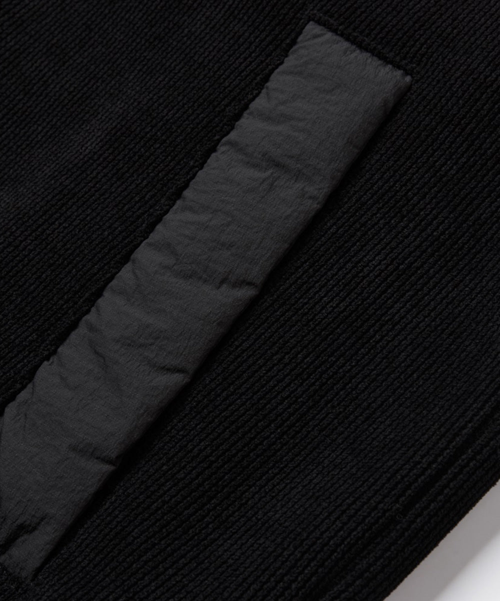 CORDUROY COLLARLESS JACKET