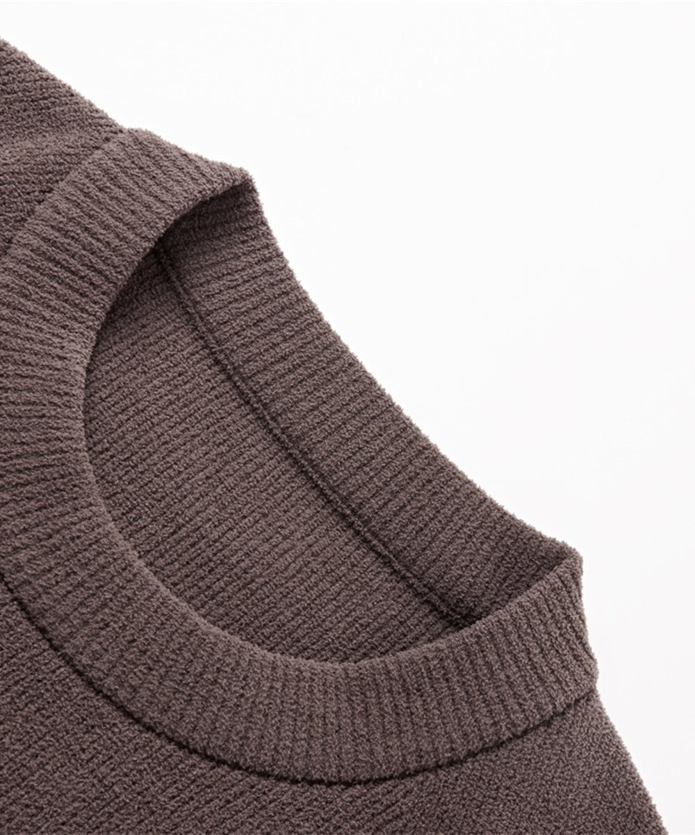 LOOP YARN CREW NECK