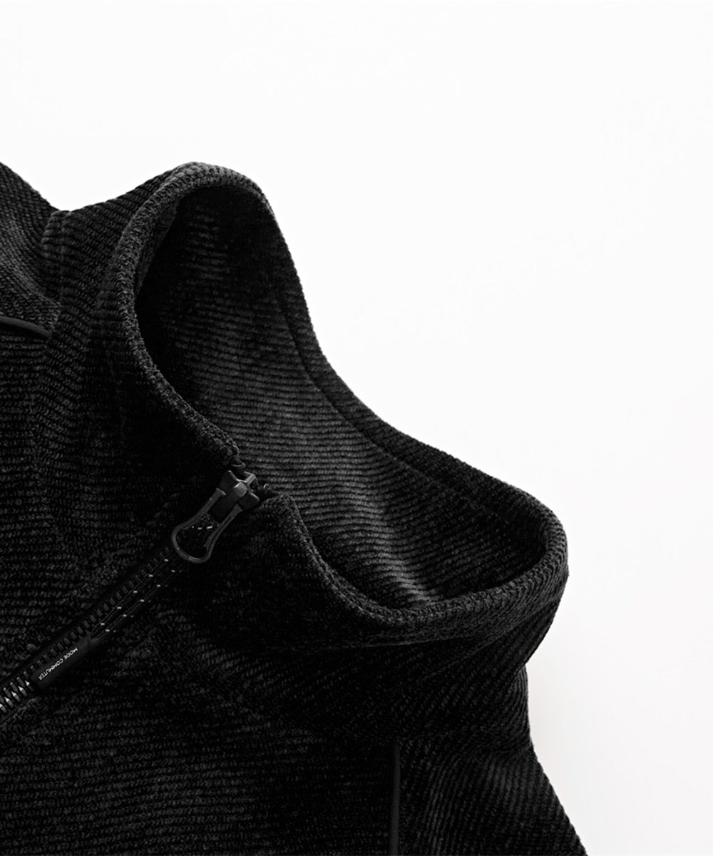 CHENILLE STAND ZIP JACKET